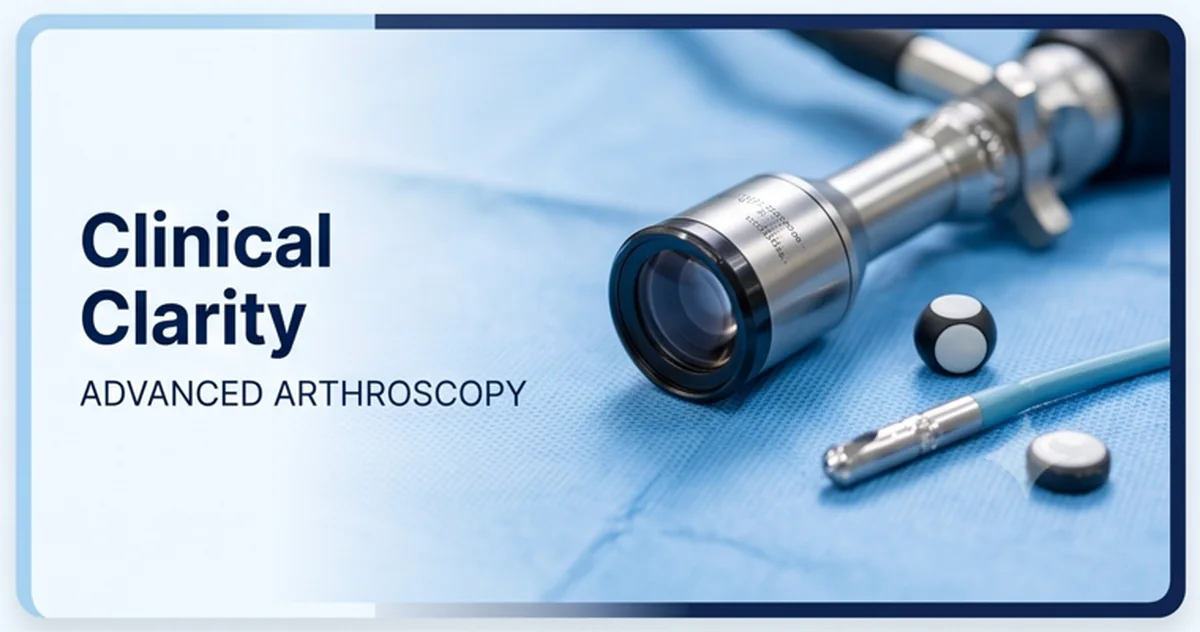 Clinical clarity through advanced keyhole arthroscopy — precision knee and shoulder surgery at Ortho Sports & Robotics, Bengaluru